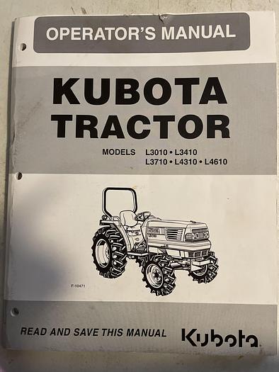 Used 2001 Kubota L3010