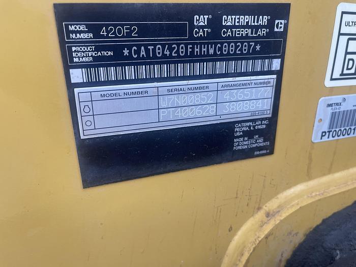 Used 2016 Cat 420F2