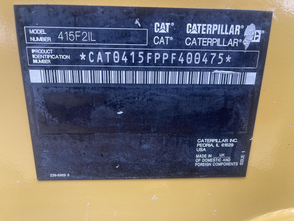 Used 2017 CAT 415F2 IL