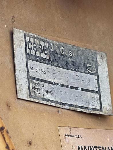 Used 1988 Case 580 Super E