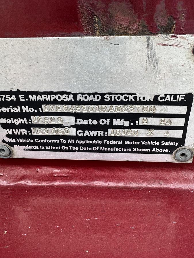 Used 1994 Murray 16 Tire 45 ton plus