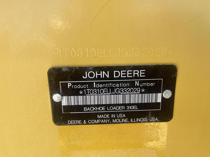Used 2018 John Deere 310L ep