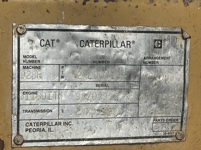 Used 1997 Cat 928F