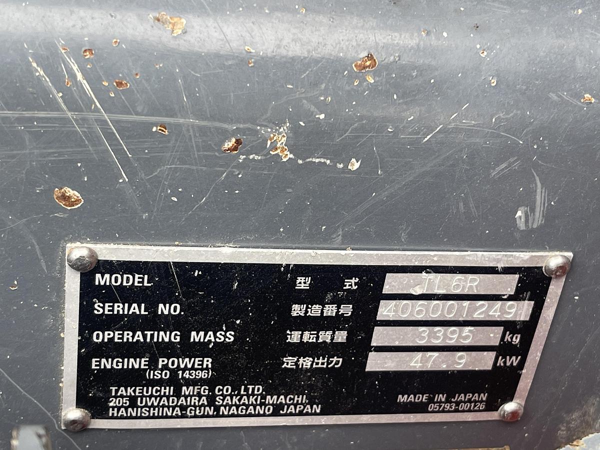 Used 2019 Takeuchi TL6R