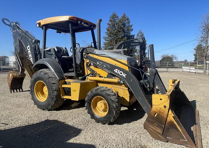 Used 2014 John Deere 410K 4x4 Backhoe Loader