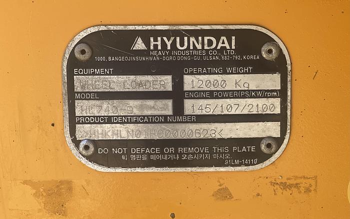 Used 2012 Hyundai 740-9