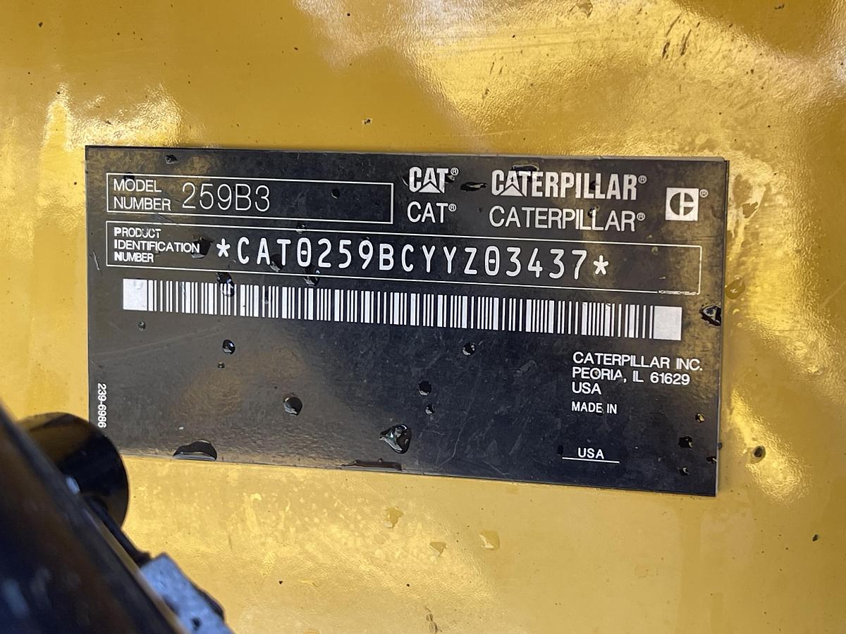Used 2012 CAT 259b3