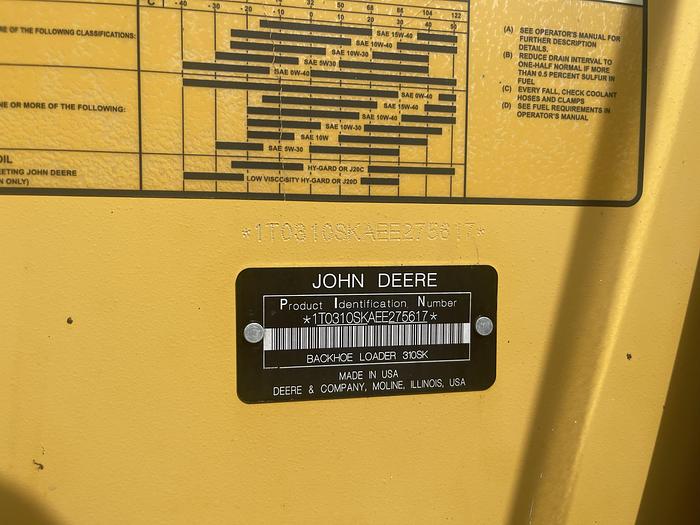 Used 2015 John Deere 310SK