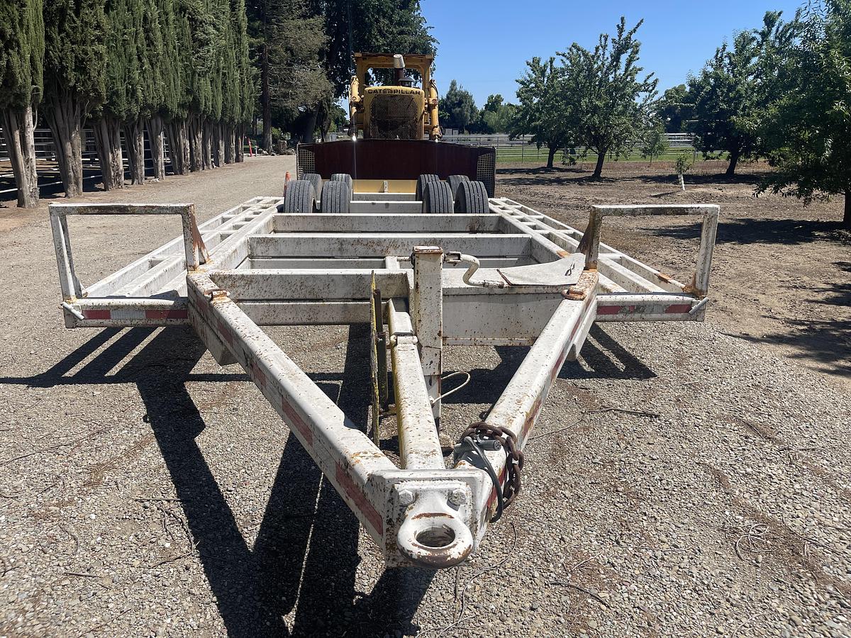 Used 2010 Heavy Duty AG Implement Trailer 20 Ton