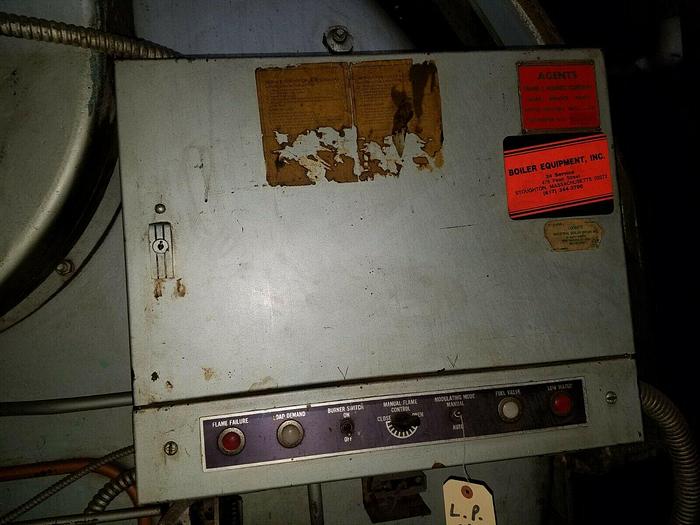 Used Cleaver Brooks Packaged Boiler CB 300X-3580 Low Pressure