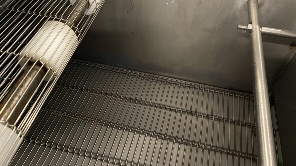 Used Hiwell pre-duster flouring machine 400mm