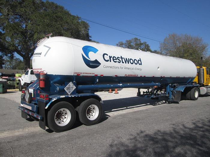 Used 1998 Trinity & Lubbock 43' Propane Tank Trailer