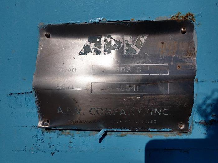 Used Heat Exchanger, Plate, 400 SF, APV, 316 S/st, (65) Plates #S742456