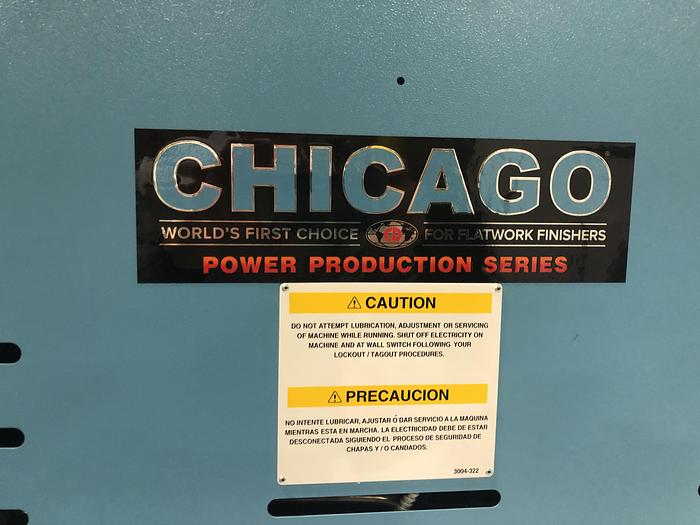 Used 2018 CHICAGO LASER 24X136 GAS IRONER