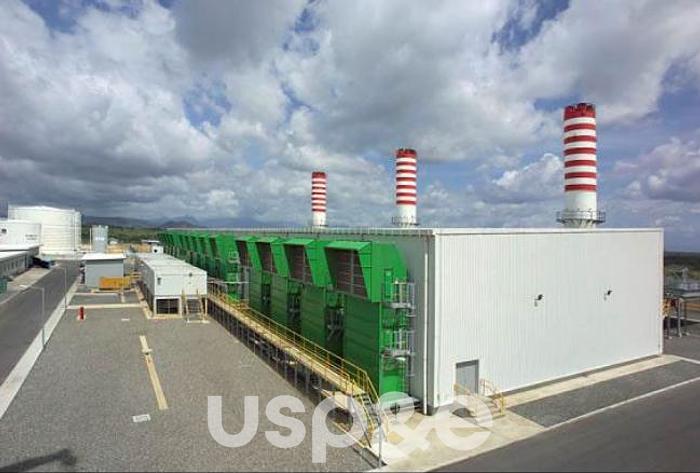 Used 100 MW 2004 Used Caterpillar 16CM32C HFO Fired Diesel Power Plant Generator Sets