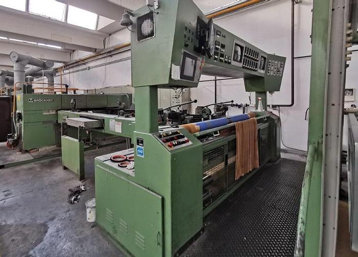 Used STENTER 1998 BRUCKNER 2400 mm GAS