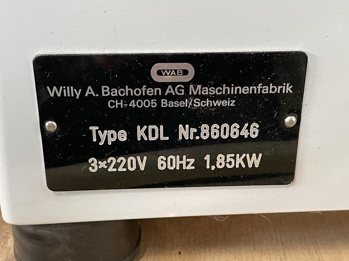 Used WAB DYNO MILL TYPE KDL