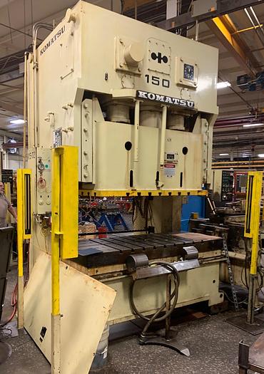 165 ton Komatsu 2pt. Gap Mechanical Press