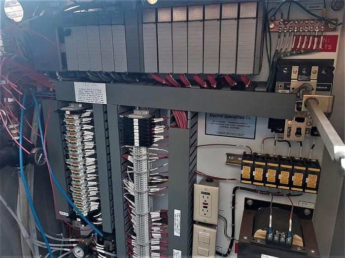 Used CIP, 2-Tank, 200 Gallon, 316L S/st, ESC, Heat Exchanger, #S744096