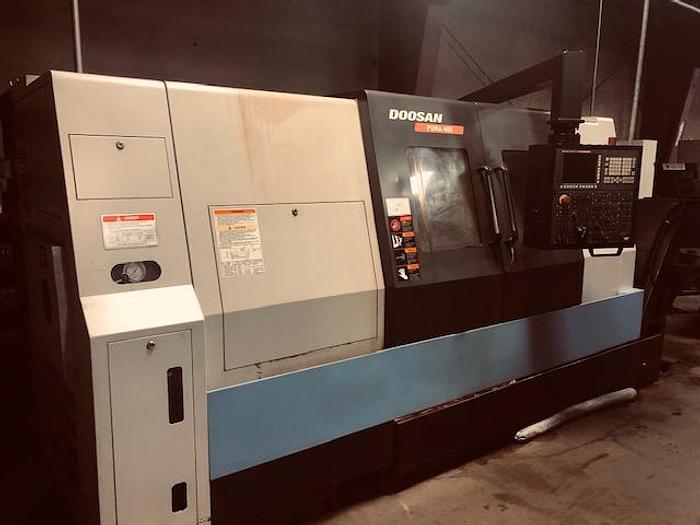 Used 2012 Doosan Puma 400C - With Fanuc 32iT-B Control (Excellent)