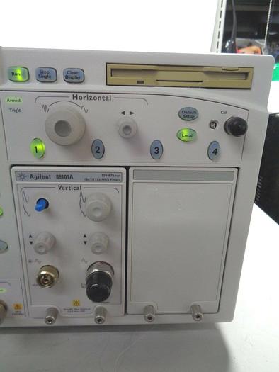 Used Agilent 86100B DCA Wide Band Oscilloscope w/ Option 1& 86101A Plug "Touchscreen"