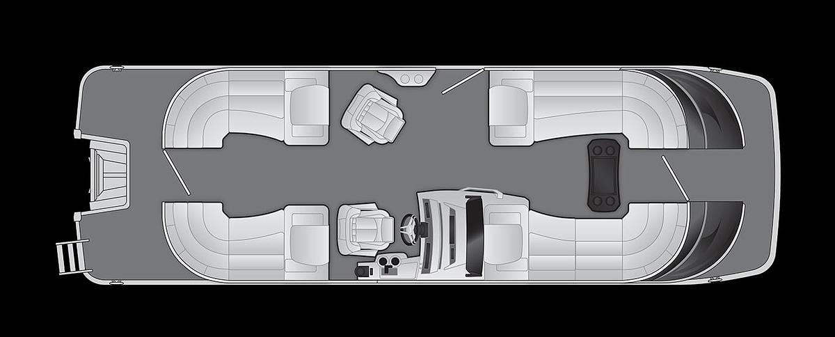 25 Q Stern Radius - Quad Bench