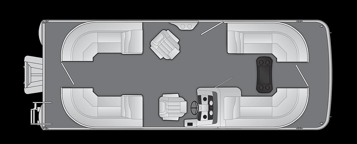 23 SX Stern Radius - Quad Bench