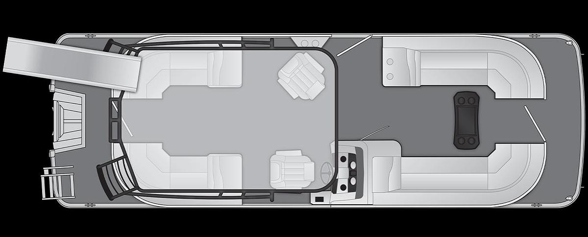 SX26 Stern Radius - Top Deck