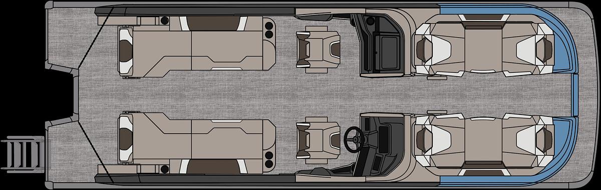 Avalon Excalibur Quad Lounge Shift Windshield 25 FT