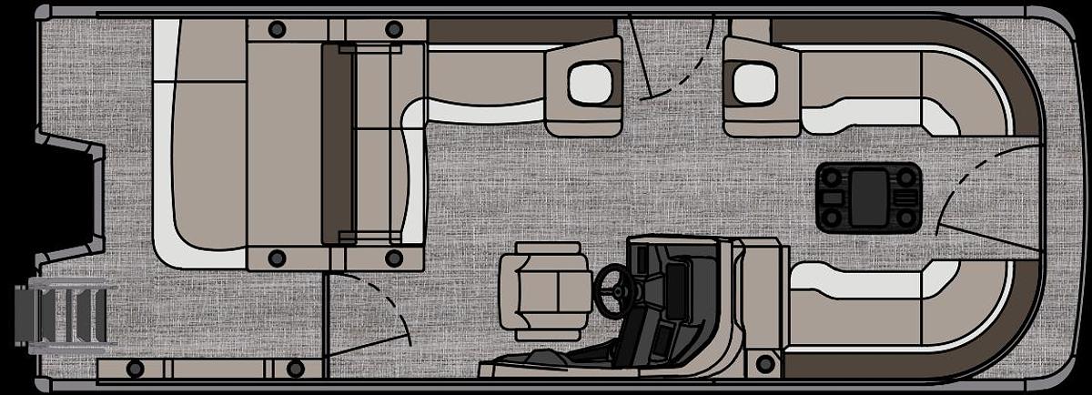 Avalon Catalina Versatile Rear Bench 23 FT