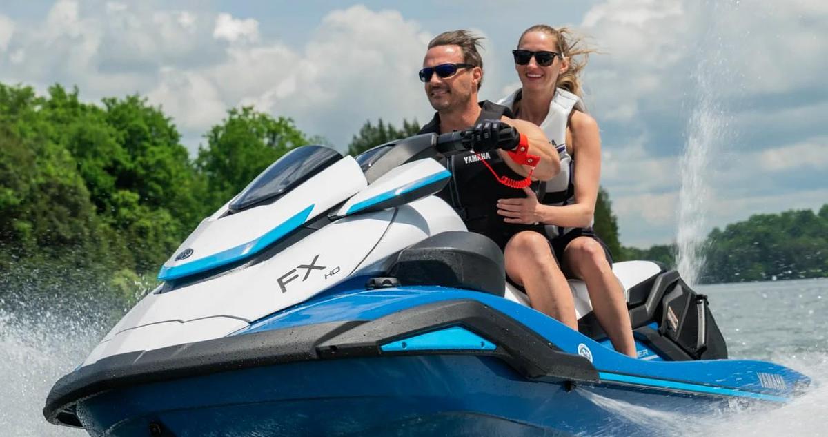 2027 Yamaha Waverunner FX HO (White)