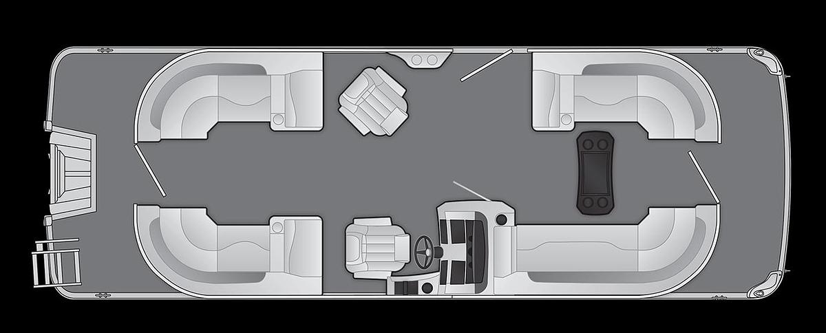 24 L Stern Radius - Quad Bench