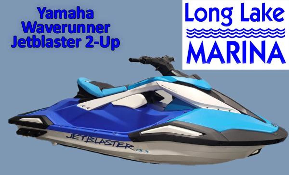 2026 Yamaha JETBLASTER DLX 2  AZURE BLUE WHITE
