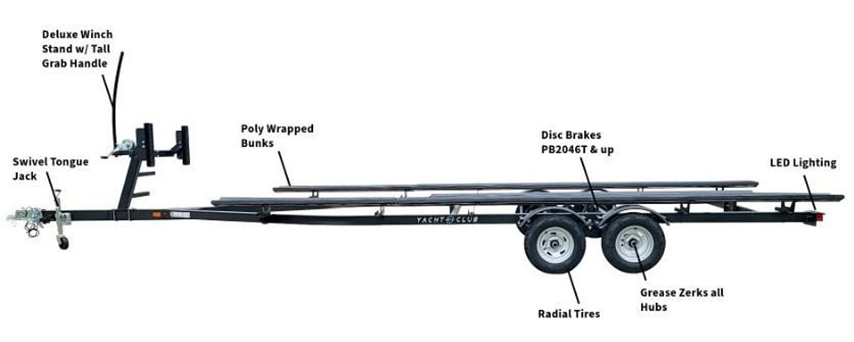 2026 Yacht Club PB2450T w/Load guide