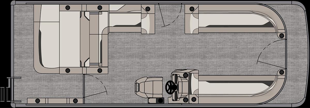 Avalon Venture 85 Versatile Rear Bench 25 FT