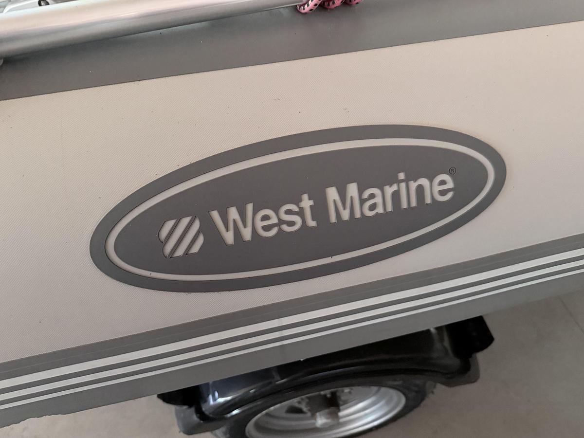 Used 2021 West Marine RIB-350 Fiberglass Double Floor Inflatable Boat