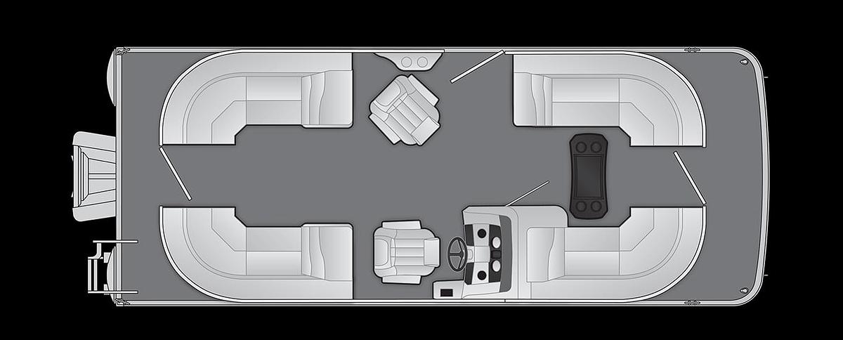 22 SX Stern Radius - Quad Bench