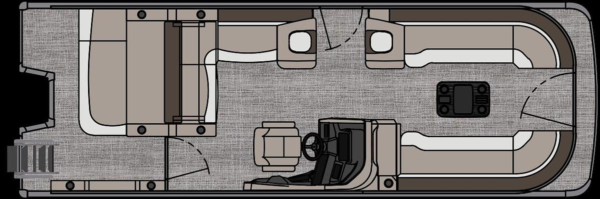 Avalon Catalina Versatile Rear Bench 25 FT
