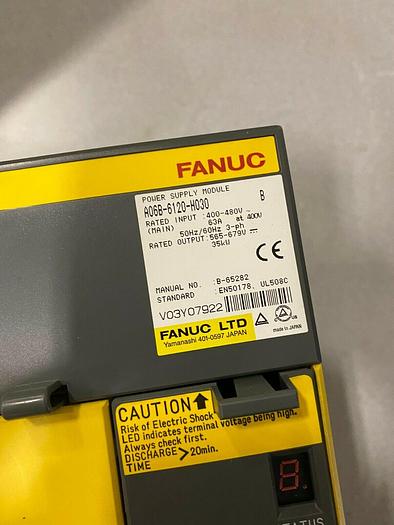 Used FANUC SUPPLY MODULE A06B-6120-H030