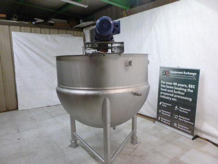 Used Lee Industries Kettle w/Dual Motion Scrape Surface Agitation; Md#300D9MS; 300G