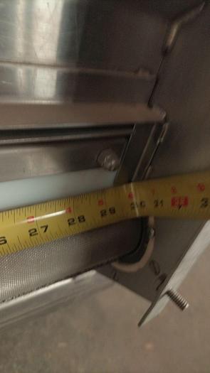 Used Seasoner, Roll Salter, Heat & Control, S/st, 15" #S743798