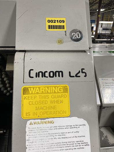 Used 2001 Citizen Cincom L25