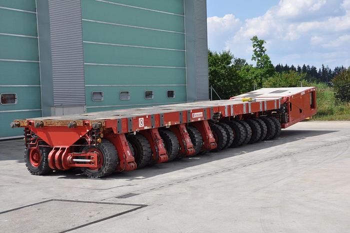 Used Scheurle SPMT (Self Propelled Modular Trailer) Max Payload 250 tonnes