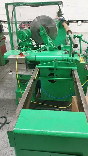 Used 85" LEVER MODEL 500 SINGLE KNIFE BOLONEY CUTTER W/ MISTER 14" DIAMETER