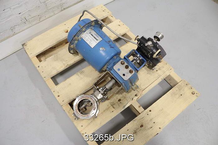 Used Neles Jamesbury L15CMRC03AACA 3" Control Butterfly Valve #33265
