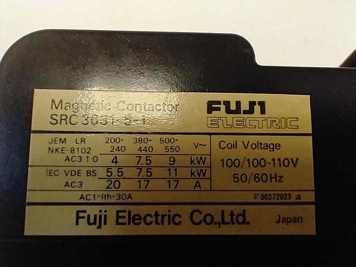 Used FUJI MAGNETIC CONTACTOR SRC3631-5-1 OKUMA 5 pole GH202