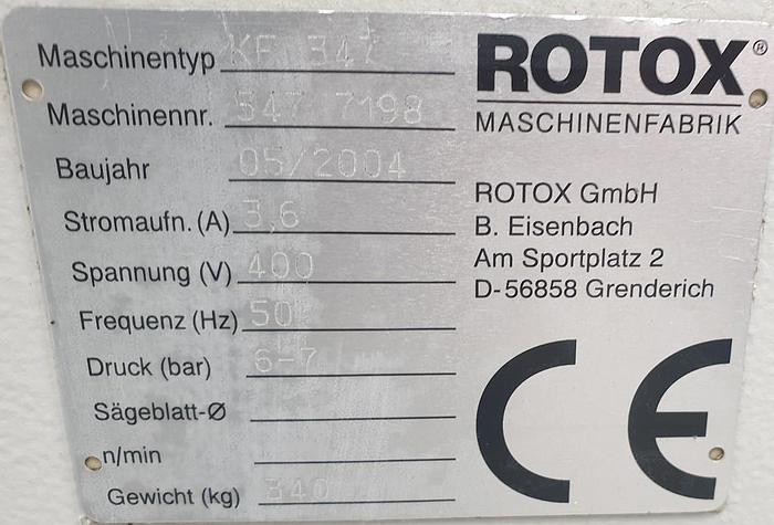Gebraucht Kopierfräse Rotox KF 347