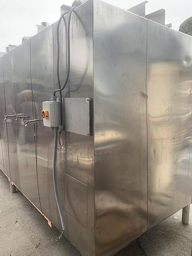 Used Tank, 3,000 Gallon, S/st, Jkt, Agit, Horiz, 3-Compartment #C743866