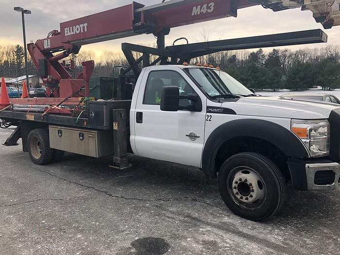 Used 2016 Ford F550 Elliott M43R Sign Crane - M73498