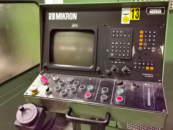 Gebraucht 1988 CNC Werkzeugfräsmaschine MIKRON WF 21 C